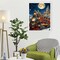 Christmas Train Diamond Painting Kit,Night Sky Diamond Canvas, 5D Diamond Art Dots Kit